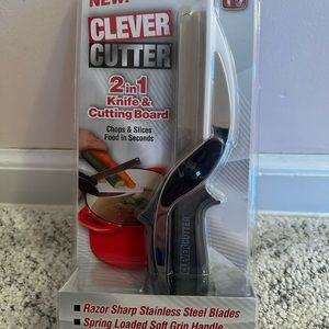 Clever Cutter 2 in 1 knife & cutting board